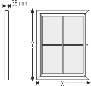 Notice Board "Magnetic"