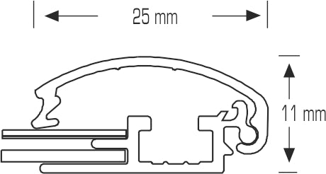 Fire Protective Frame 25 mm