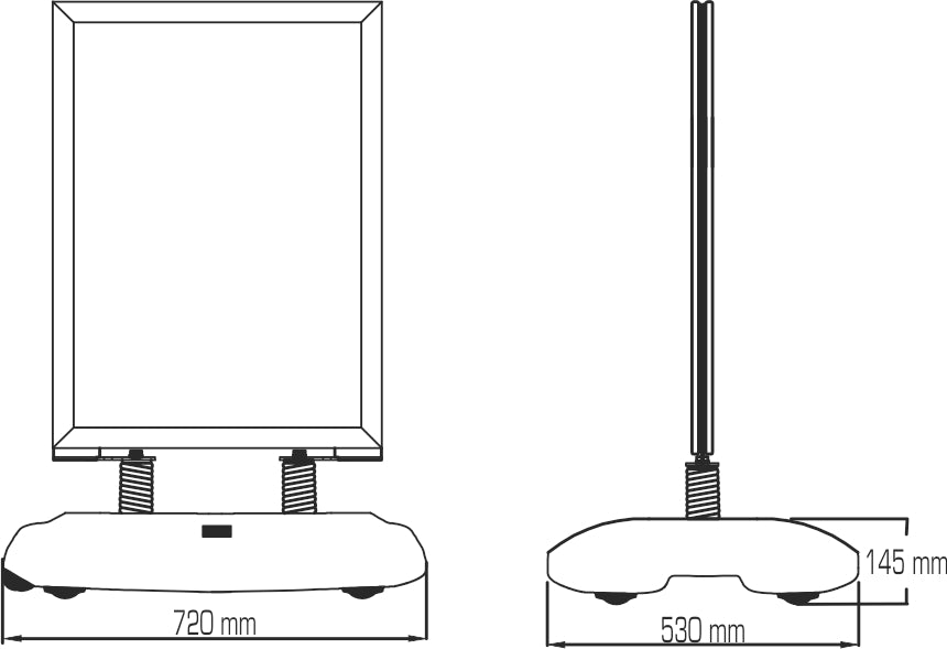 Lite Poster Swing "Water Base" 35mm