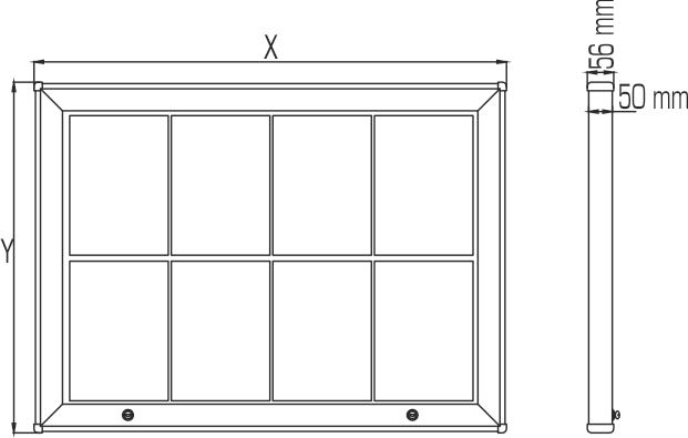 MIDI Notice Board "Magnetic"