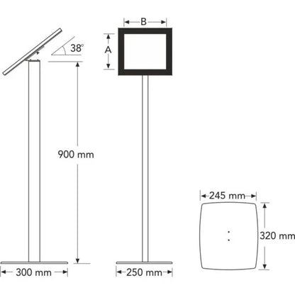 Magnetic LED Infoboard