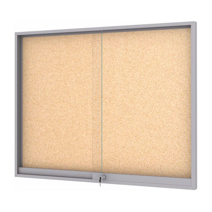 Midi Sliding Doors Notice Board "Cork"