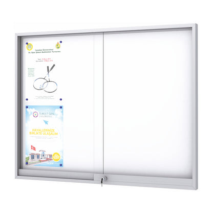 Midi Sliding Doors Notice Board "Magnetic"